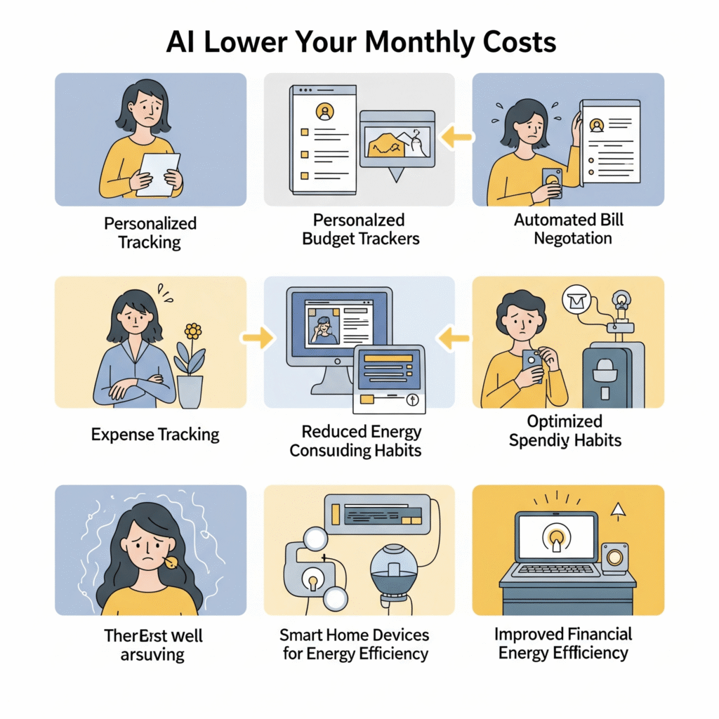 AI help to reduce monthly expenses/Finances