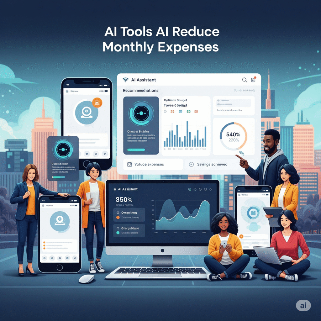 AI help to reduce monthly expenses