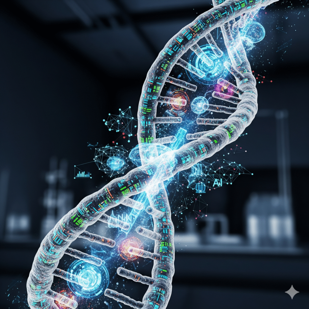 “AI predicting genetic diseases before they appear.”