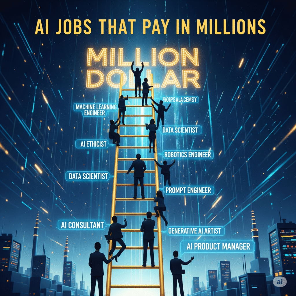 AI JOBS THAT PAY IN MILLIONS