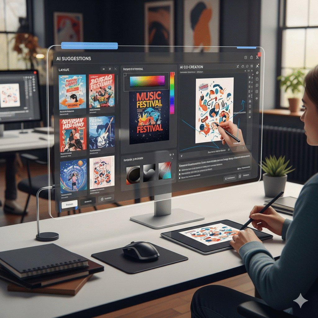 AI role in Graphic design