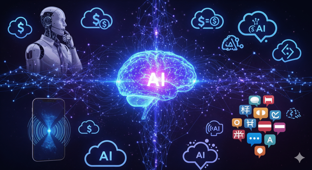 10 Mind-Blowing AI Updates You Missed This Week (That Could Change Everything) Collage of mind-blowing AI updates this week: neural network with icons for AI minister, cloud deals, smartphone AI, and language preservation, September 2025.