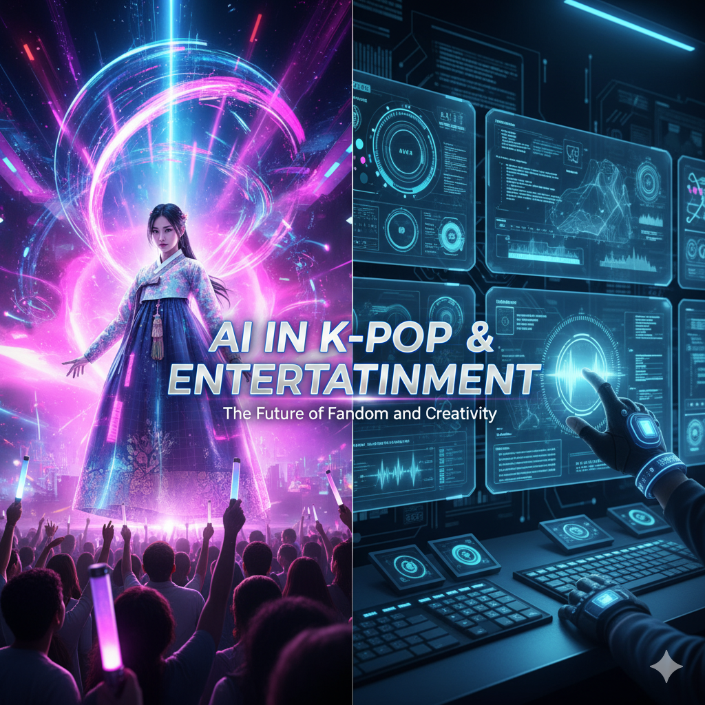 🎶 AI in K-Pop and Entertainment: How Artificial Intelligence is Shaping Korea’s Cultural Wave AI in K-POP and Entertainment